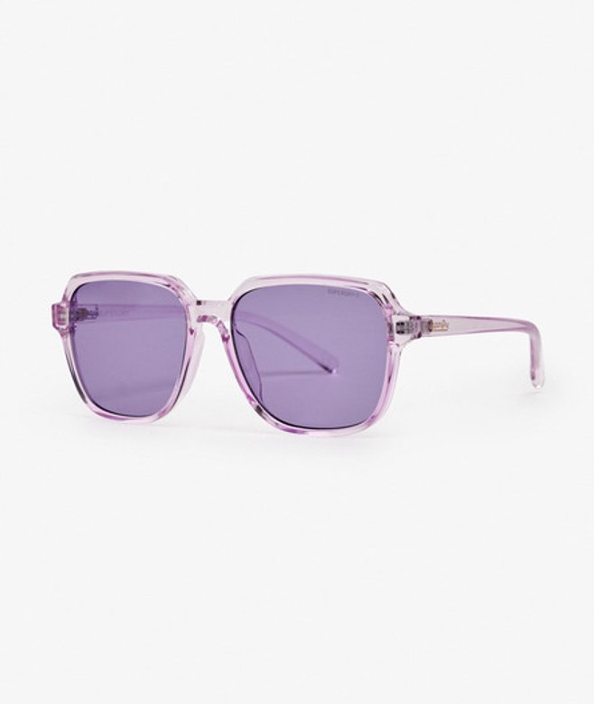 Superdry Damen Eckige OverGröße-sonnenbrille Purple - Größe: 1Größe von Superdry