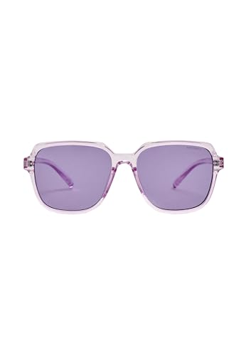 Superdry Damen Eckige Oversize-Sonnenbrille Lavendel/Lila Gläser 1SIZE von Superdry