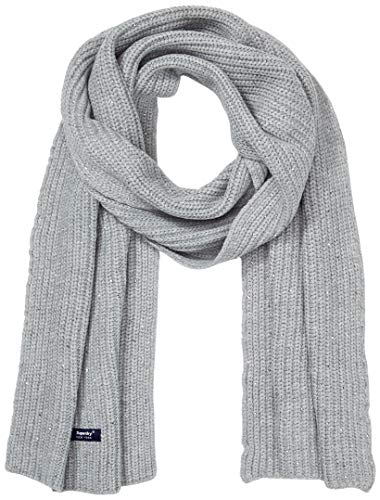 Superdry Damen Erin Embellished Scarf Schal, Grau (Grey Marl 07q), Einheitsgröße von Superdry