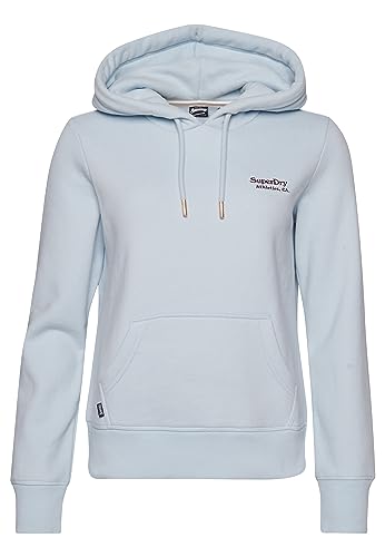 Superdry Damen Essential Hoodie mit Logo Winter Himmelblau 40 von Superdry