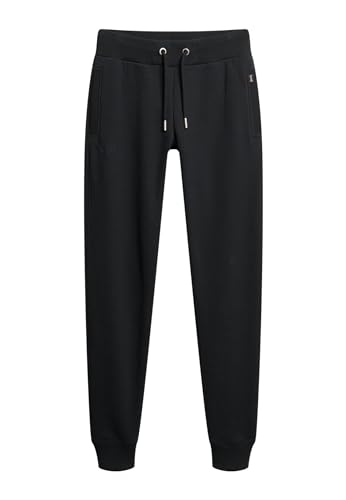 Superdry Damen Essential Jogginghosen mit Logo Finster Marineblau 42 von Superdry