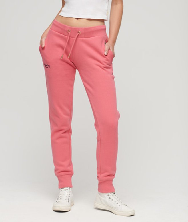 Superdry Damen Essential Jogginghosen mit Logo Pink - Größe: 44 Superdry Damen Essential Jogginghosen mit Logo Pink - Größe: 44 von Superdry