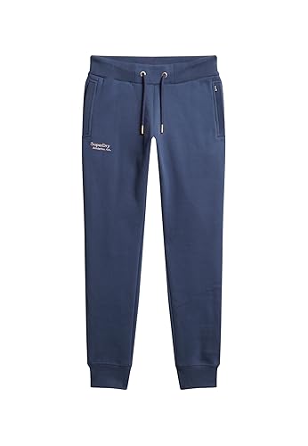 Superdry Damen Essential Logo Jogger Hose, Marineblau, 38 von Superdry