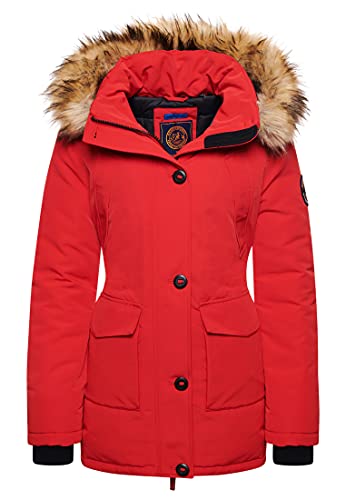 Superdry Damen Everest Parka, Rot, S (DE 36|EU 38) von Superdry