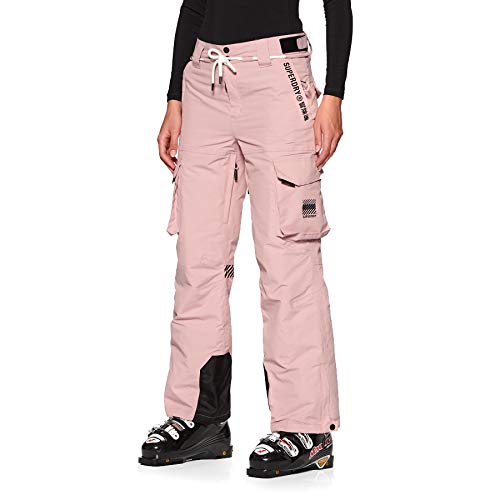 Superdry Damen Freestyle Cargo Pant Hose, rosa-Soft pink, 44 EU von Superdry