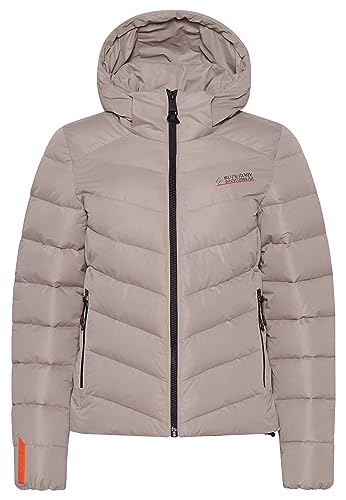 Superdry Damen Gesteppte Jacke, Winter Stone Grey, 36 von Superdry