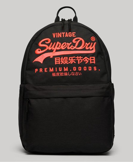 Superdry Women's Heritage Montana Rucksack Dunkelgrau - Größe: 1Größe von Superdry