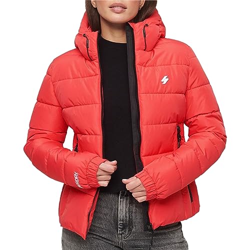 Superdry Hooded Spirit Sports Steppjacke Damen - 40 von Superdry