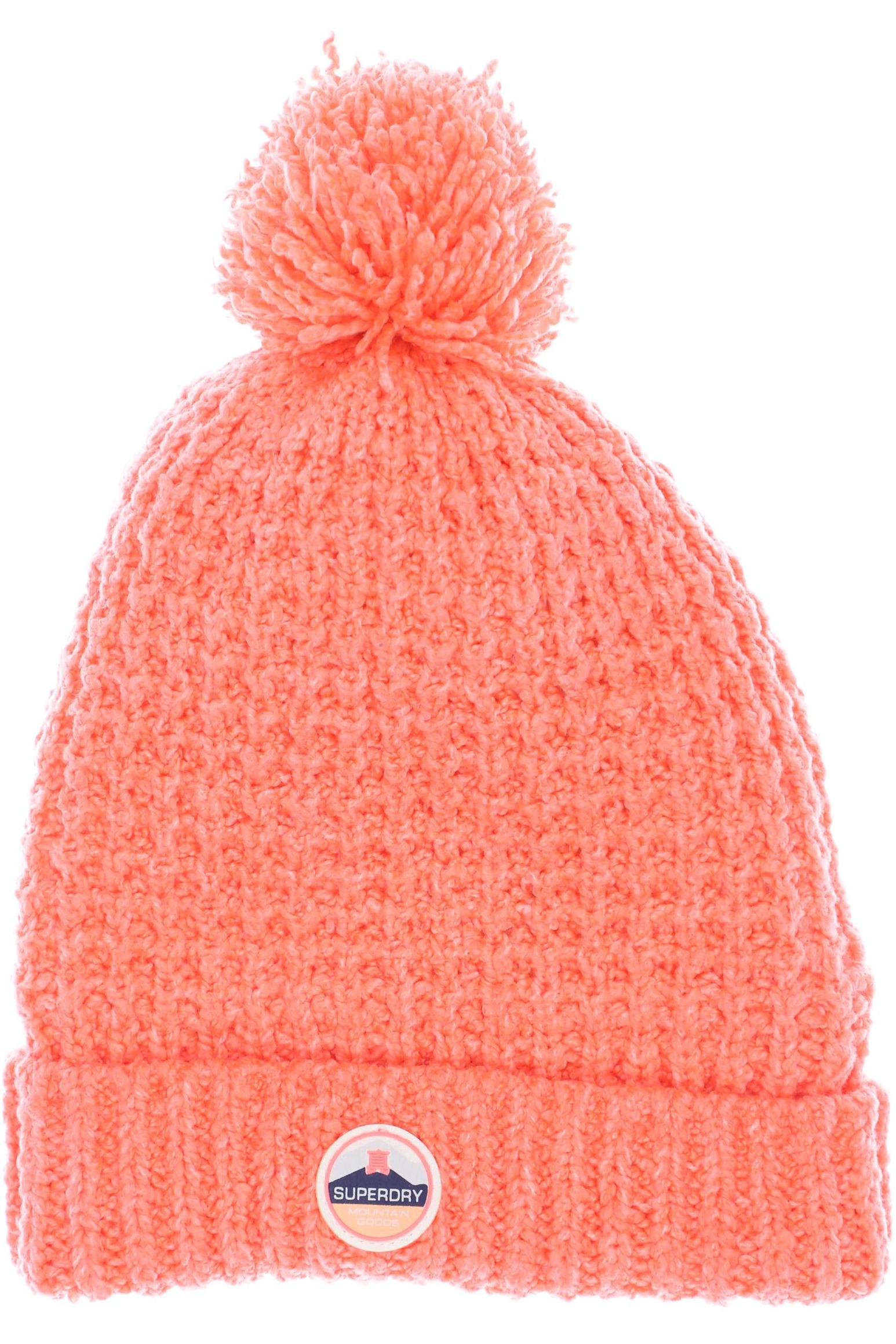 Superdry Damen Hut/Mütze, pink von Superdry