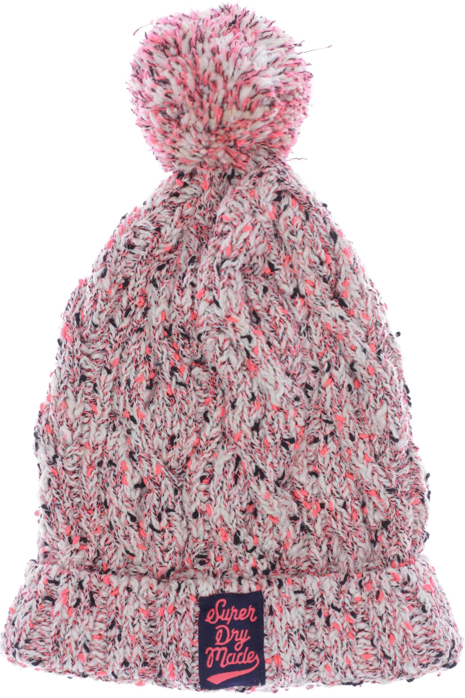 Superdry Damen Hut/Mütze, pink von Superdry