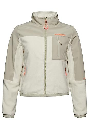 Superdry Damen Hybridjacke Jacke, Reisweiß, 42 von Superdry