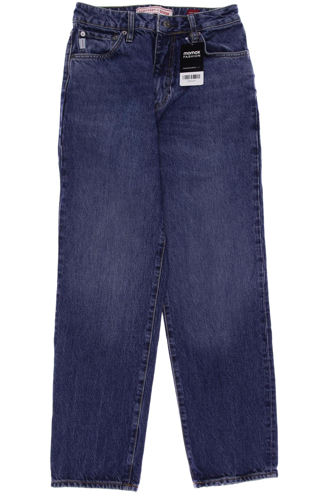 Superdry Damen Jeans, blau, Gr. 38 von Superdry
