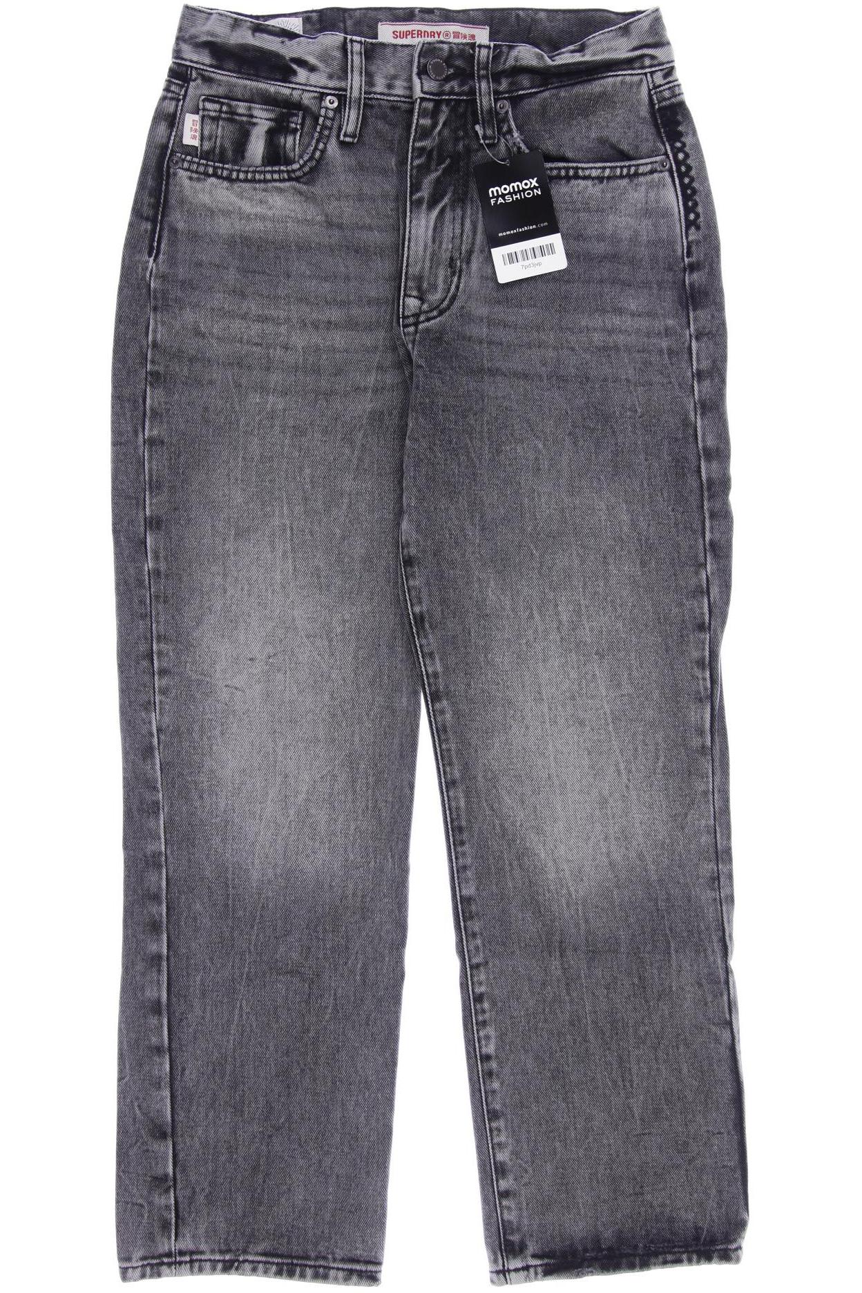 Superdry Damen Jeans, grau von Superdry