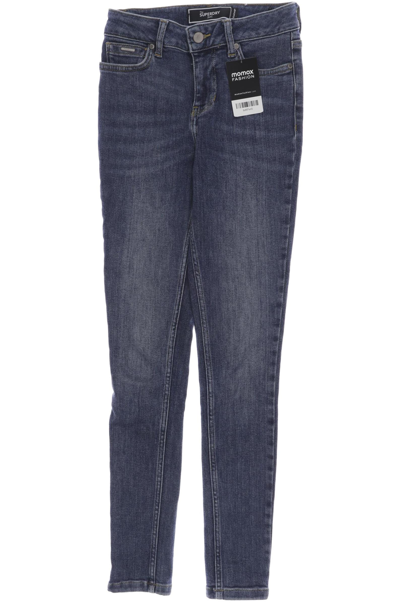 Superdry Damen Jeans, marineblau von Superdry