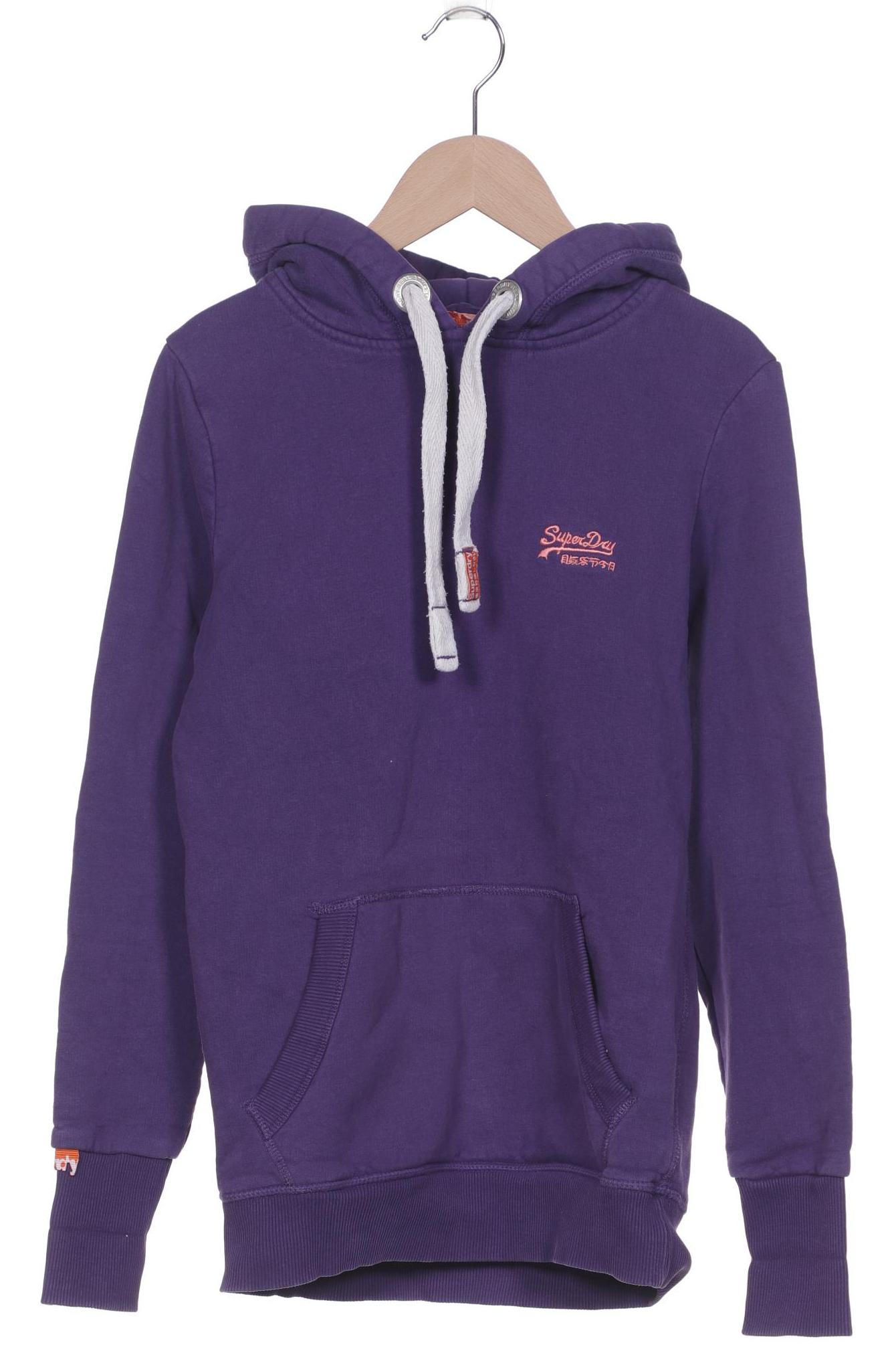 Superdry Damen Kapuzenpullover, flieder von Superdry