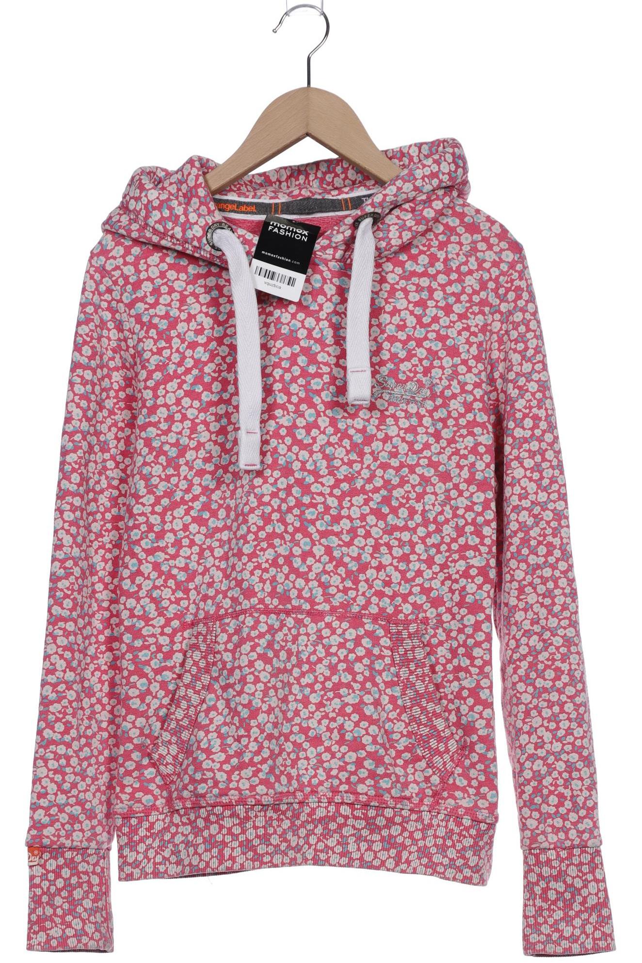 Superdry Damen Kapuzenpullover, pink von Superdry