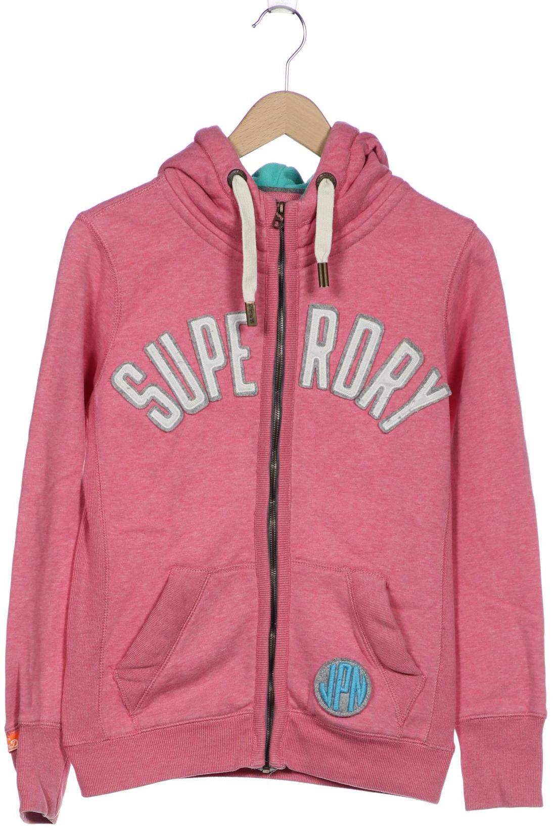 Superdry Damen Kapuzenpullover, pink von Superdry