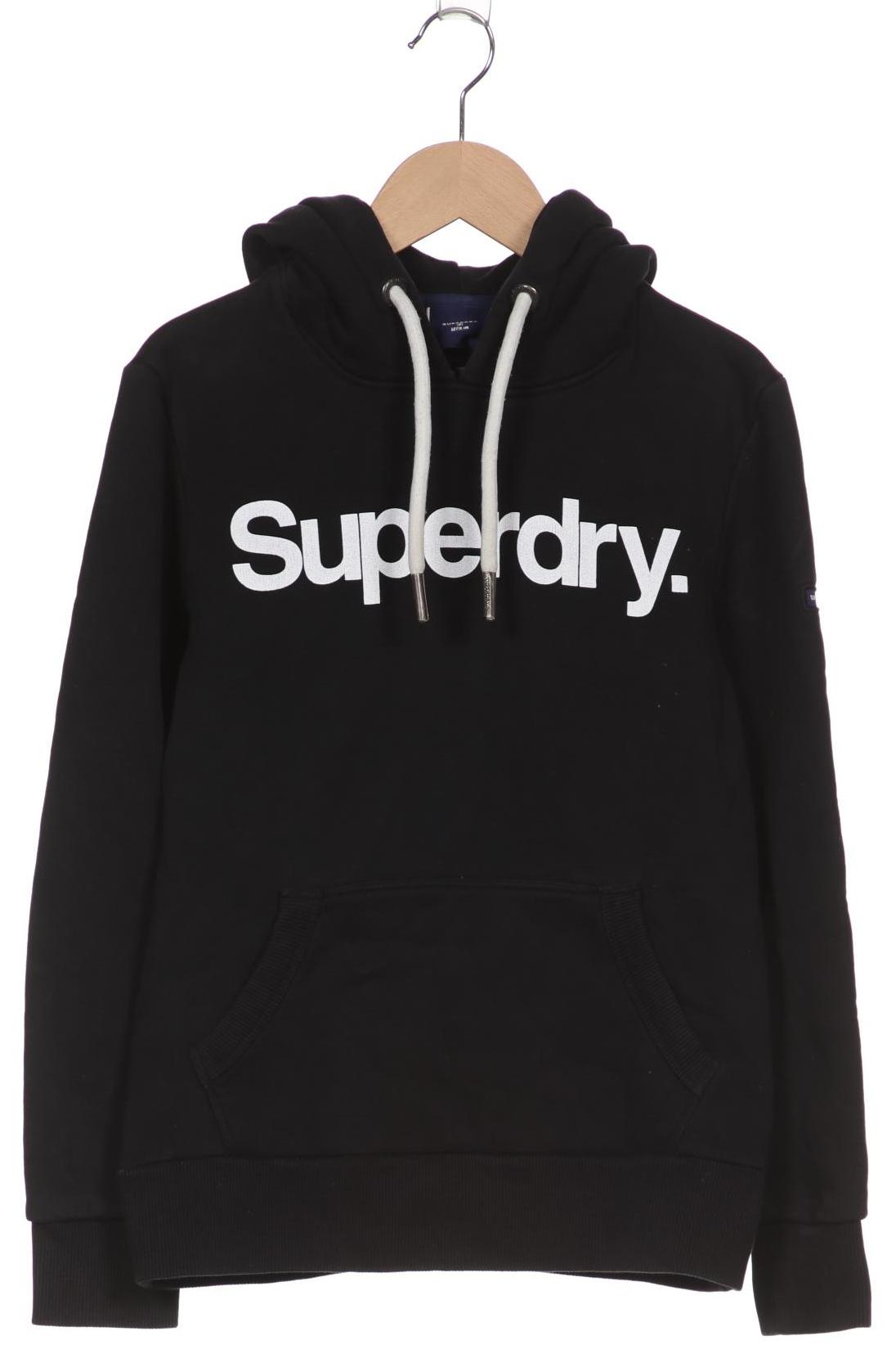 Superdry Damen Kapuzenpullover, schwarz von Superdry