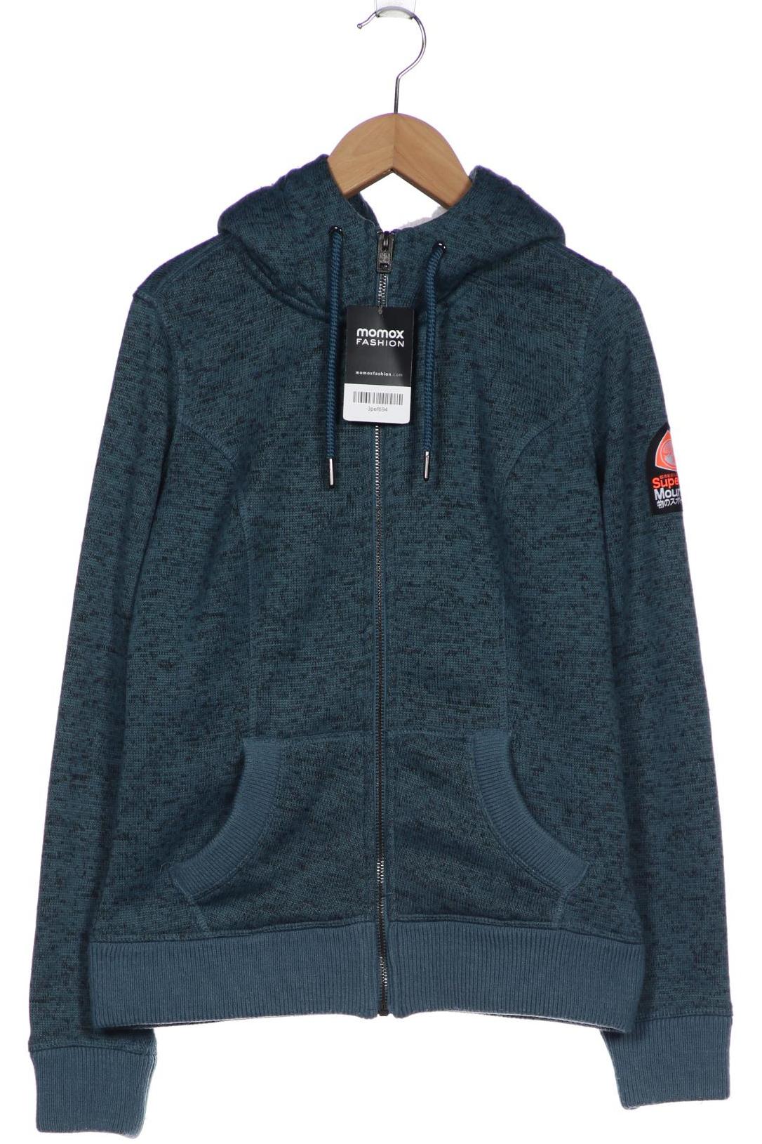 Superdry Damen Kapuzenpullover, türkis von Superdry