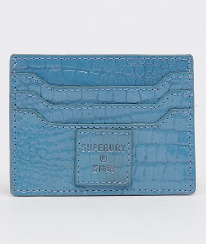 Superdry Damen Kartenetui Blau - Größe: One Größe Superdry Damen Kartenetui Blau - Größe: One Größe von Superdry