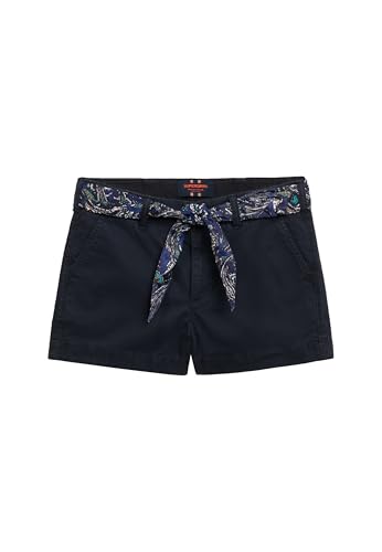 Superdry Damen Klassische Chinoshorts Finster Marineblau 42 von Superdry