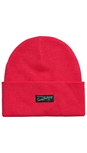 Superdry Damen Vintage Classic Beanie Schädelkappen, Rosa Fucsia, Einheitsgröße von Superdry