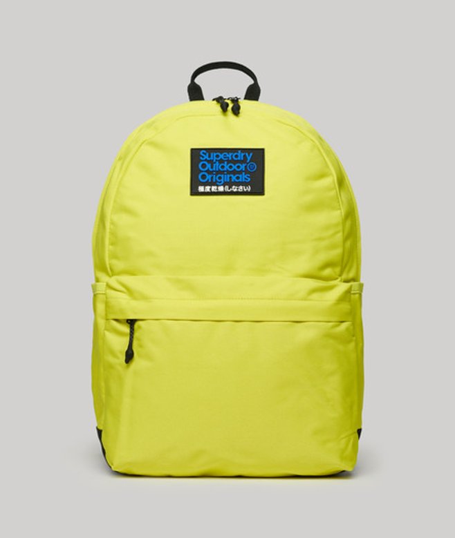 Superdry Damen Klassischer Montana Rucksack Grün - Größe: One Größe von Superdry