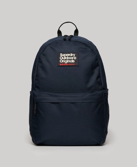 Superdry Damen Marineblau Klassischer Montana Rucksack Logo-Druck, Größe: Einheitsgröße von Superdry