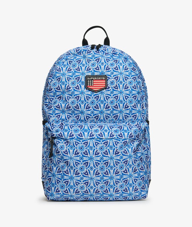 Superdry Damen Classic Patch Montana Rucksack Marineblau - Größe: 1Größe von Superdry