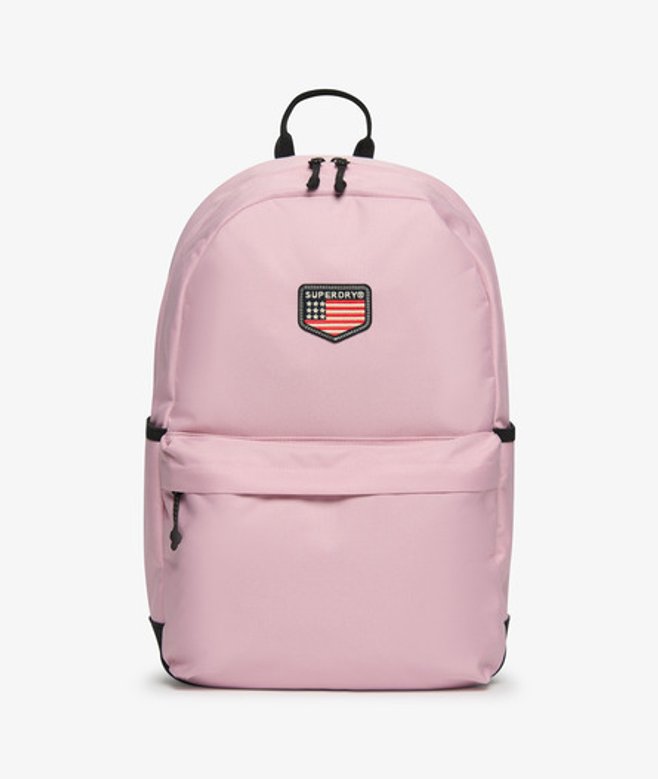 Superdry Women's Classic Patch Montana Rucksack Pink - Größe: 1Größe von Superdry