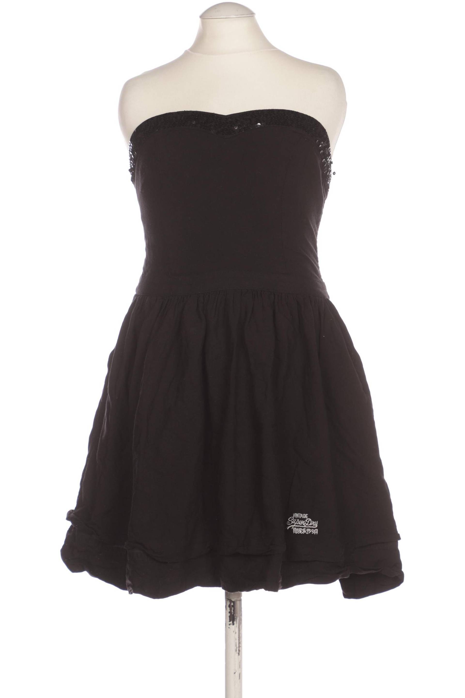 Superdry Damen Kleid, schwarz von Superdry