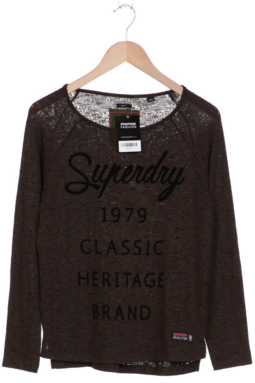 Superdry Damen Langarmshirt, grün von Superdry