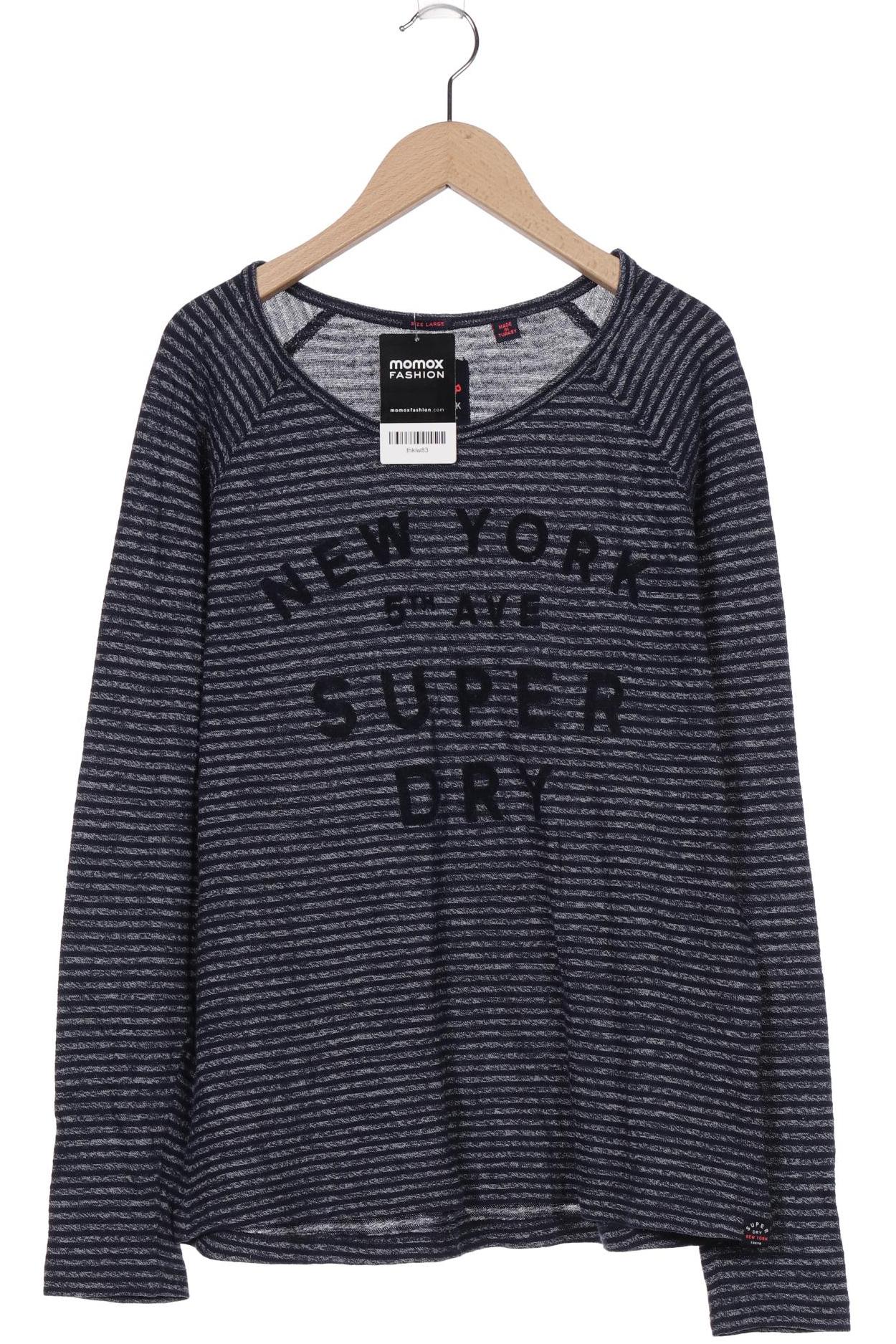 Superdry Damen Langarmshirt, marineblau von Superdry