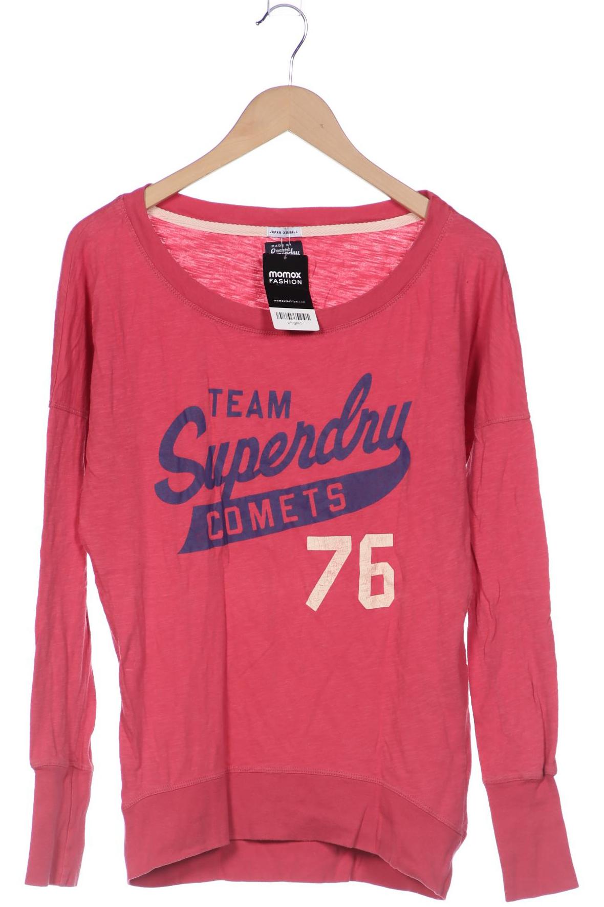 Superdry Damen Langarmshirt, pink von Superdry