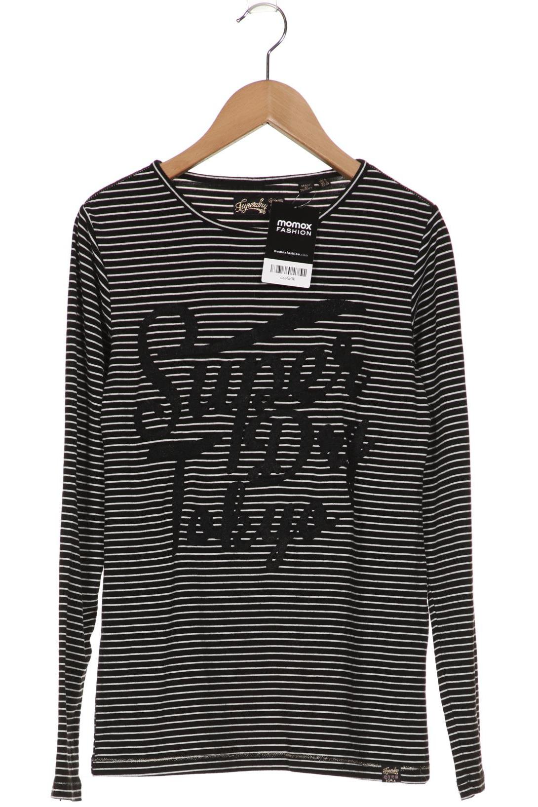 Superdry Damen Langarmshirt, schwarz von Superdry