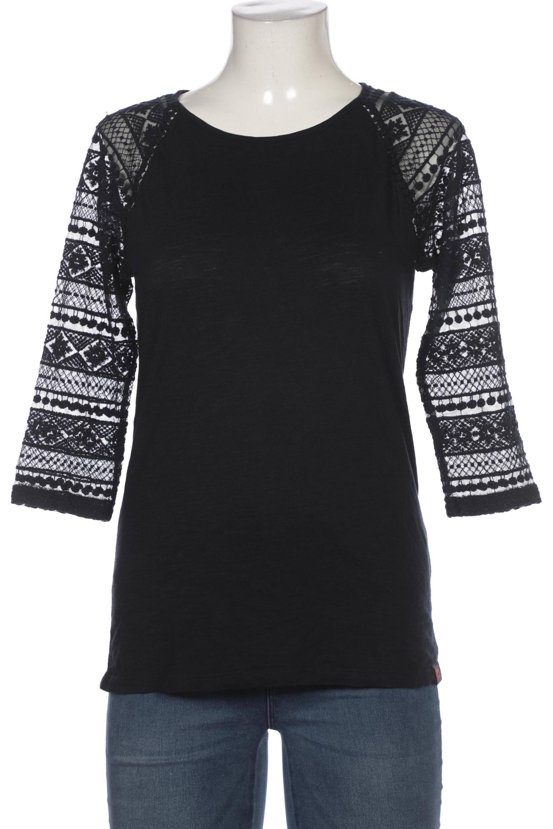 Superdry Damen Langarmshirt, schwarz von Superdry