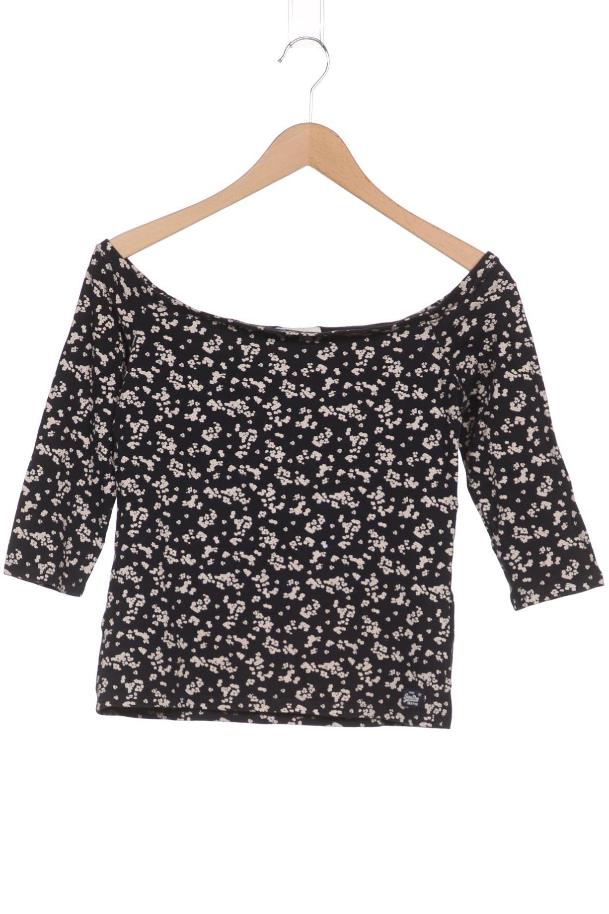 Superdry Damen Langarmshirt, schwarz von Superdry