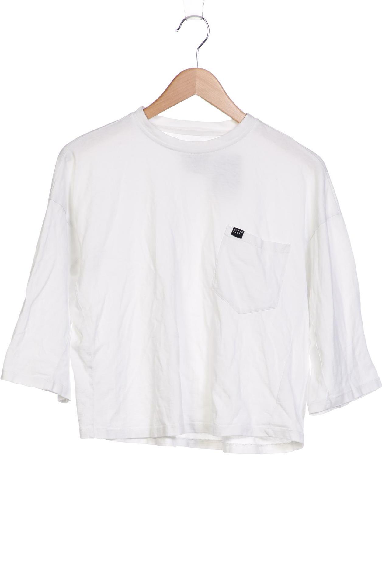 Superdry Damen Langarmshirt, weiß von Superdry