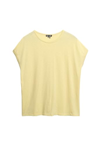Superdry Damen Locker geschnittenes Studios T-Shirt Französisches Vanillegelb 36 Superdry Damen Locker geschnittenes Studios T-Shirt Französisches Vanillegelb 36 von Superdry