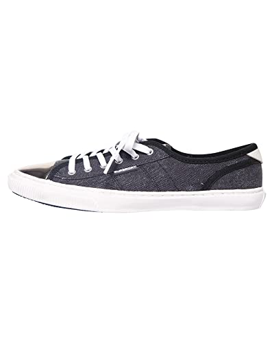 Superdry Damen Low PRO Luxe Sneaker Gymnastikschuhe, Schwarz (Washed Black AFB), 37 EU von Superdry