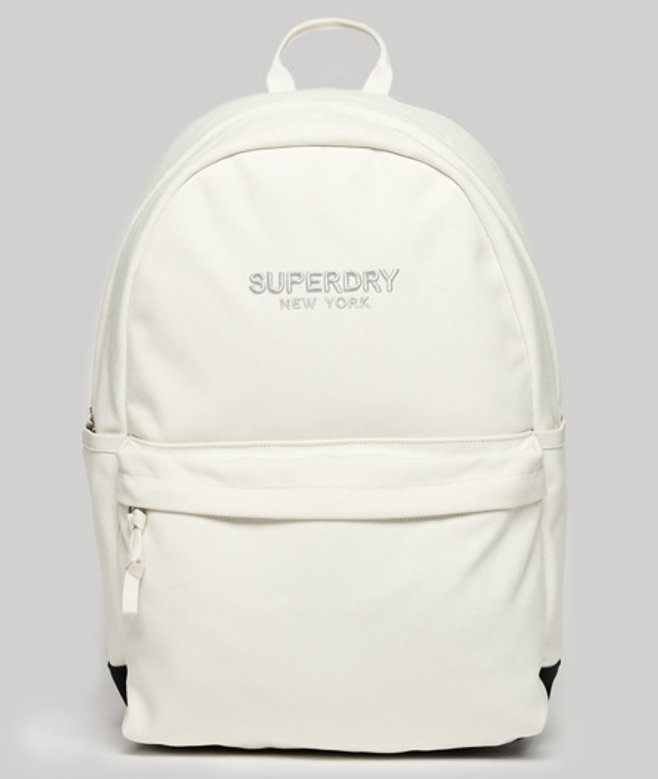Superdry Damen Luxury Montana Rucksack Weiß - Größe: One Größe von Superdry