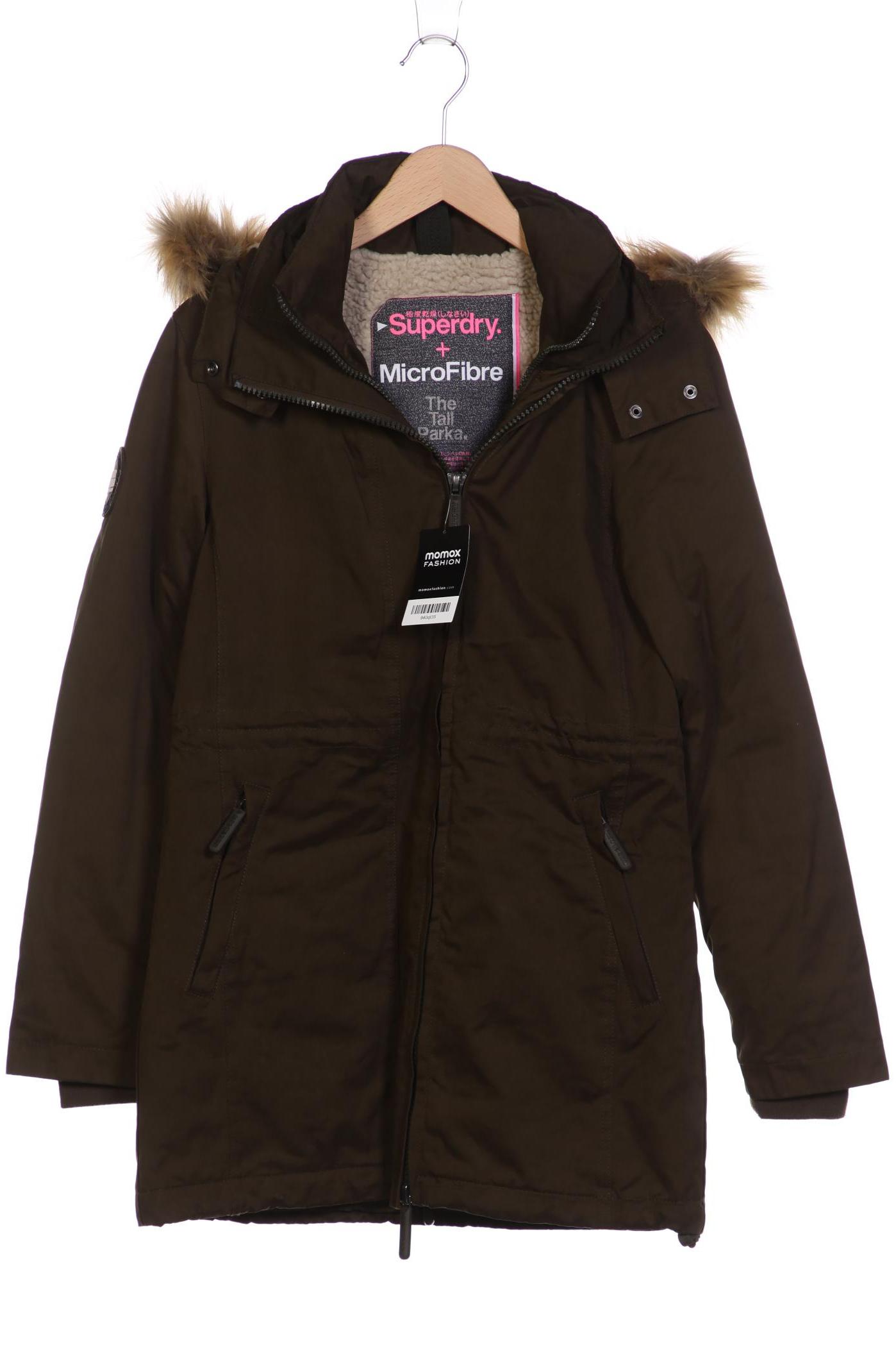 Superdry Damen Mantel, grün von Superdry