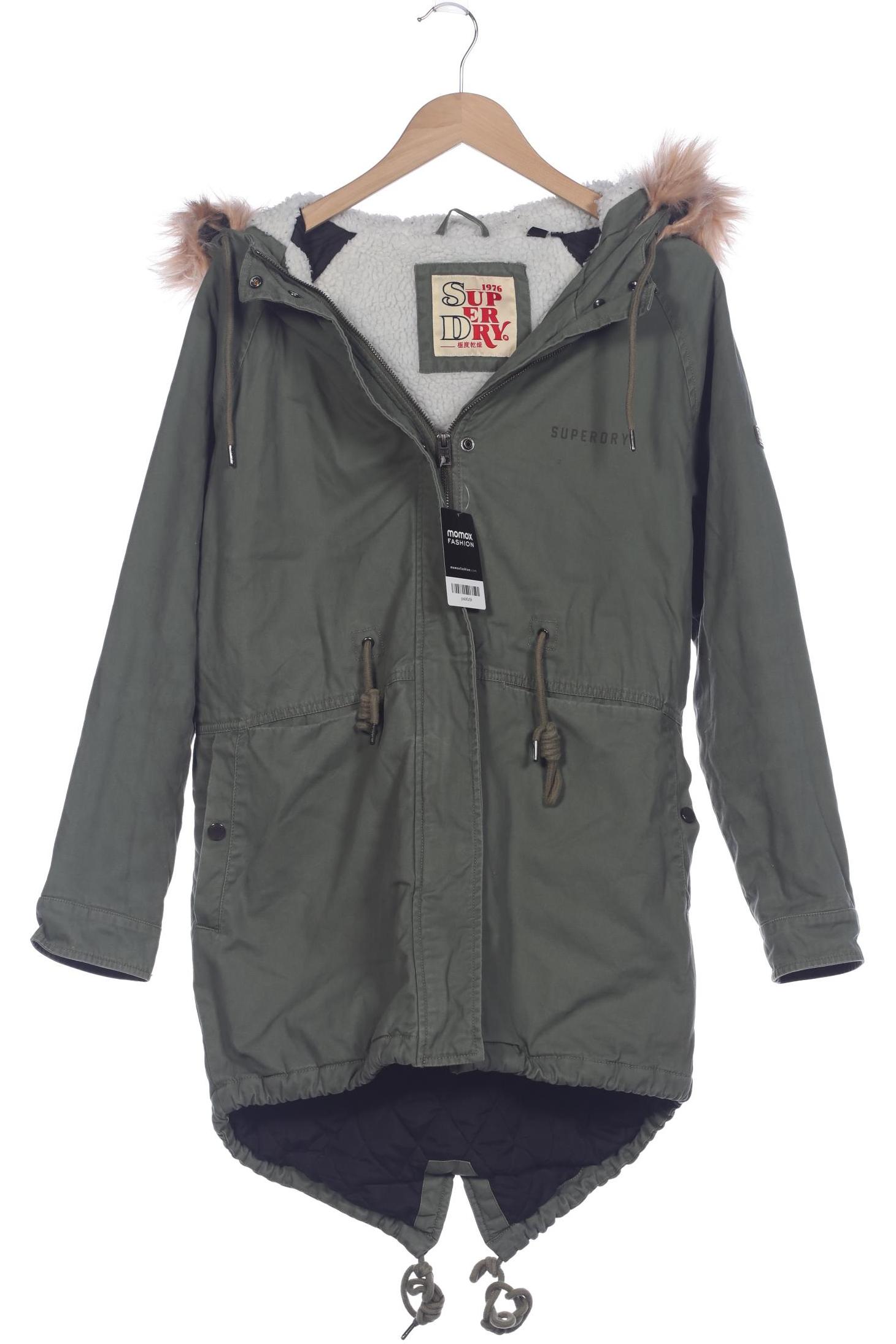 Superdry Damen Mantel, grün von Superdry