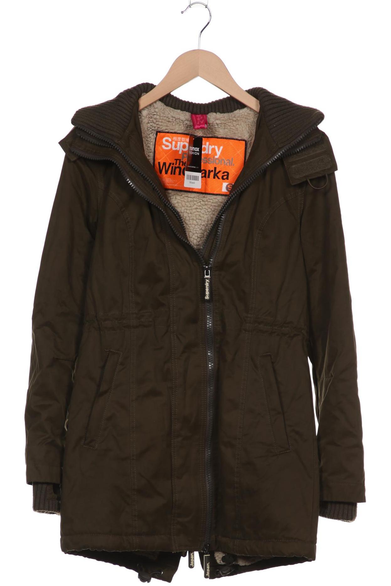 Superdry Damen Mantel, grün von Superdry