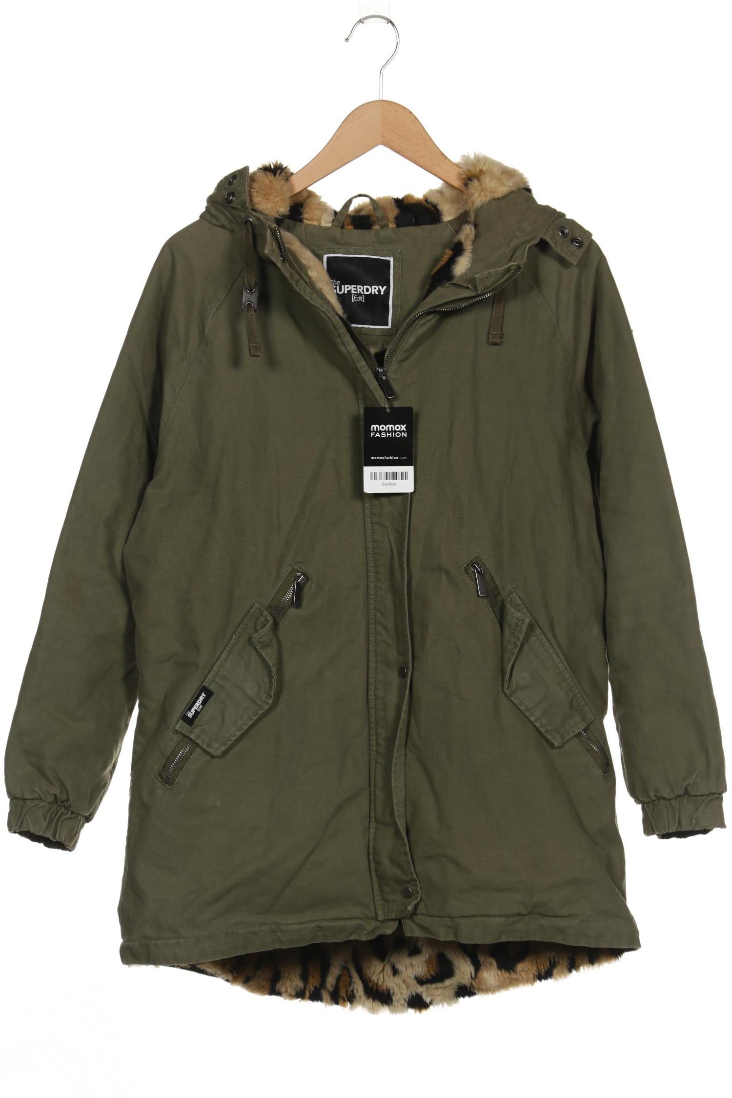 Superdry Damen Mantel, grün von Superdry