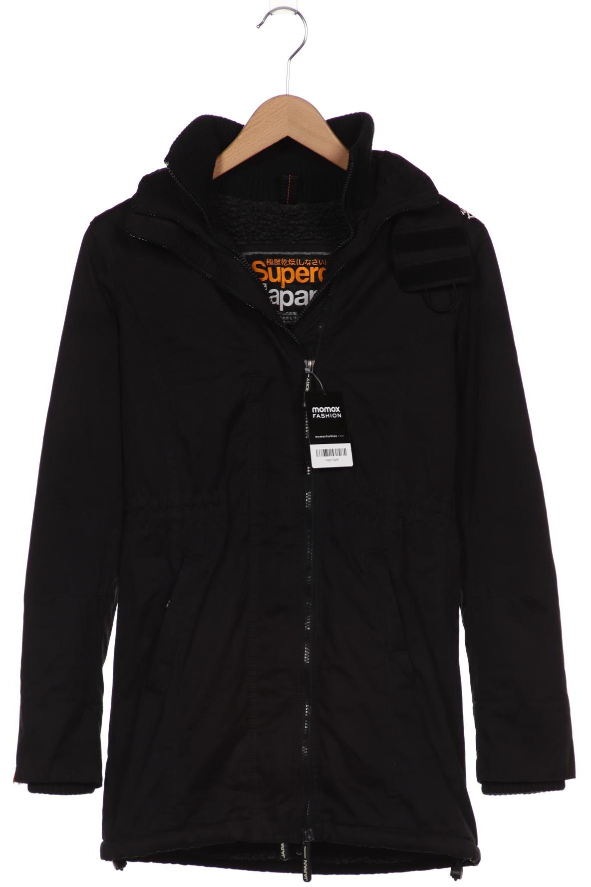 Superdry Damen Mantel, schwarz von Superdry