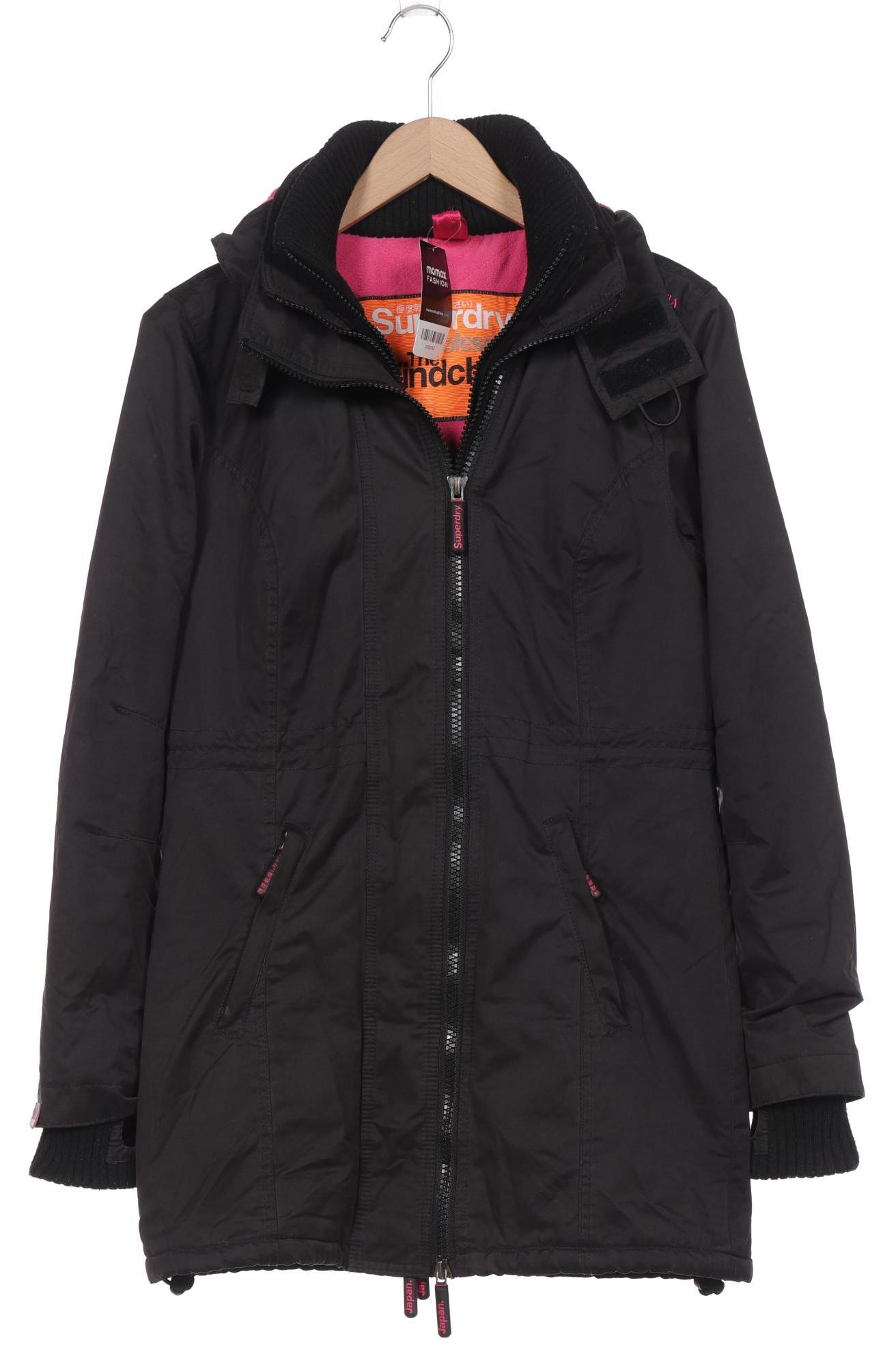 Superdry Damen Mantel, schwarz von Superdry