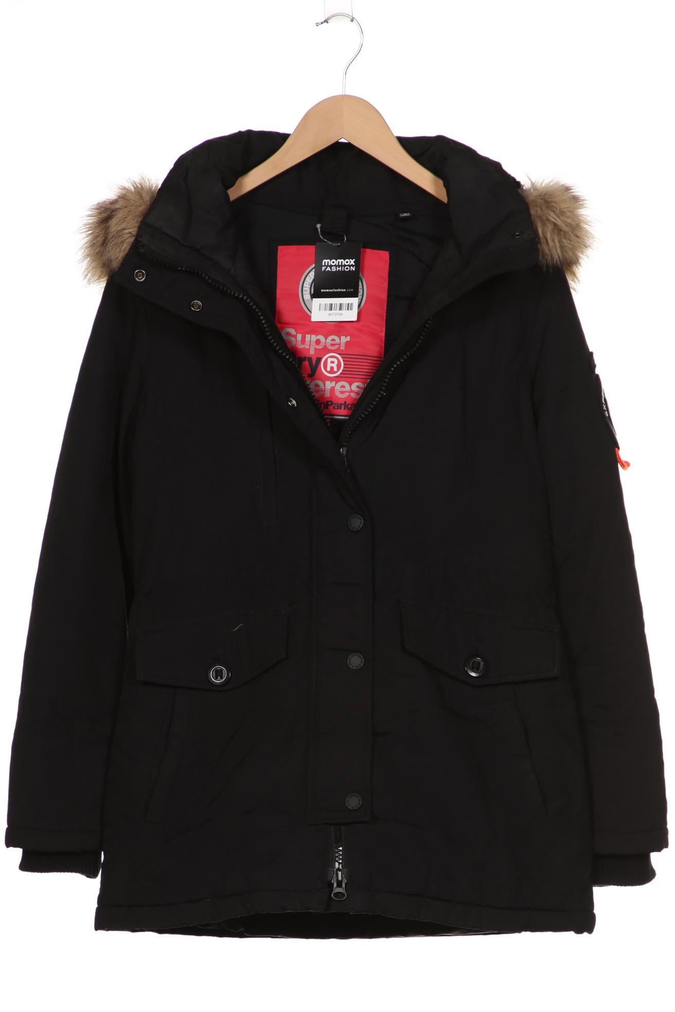 Superdry Damen Mantel, schwarz von Superdry