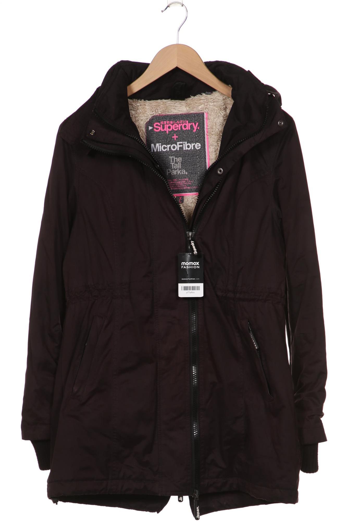 Superdry Damen Mantel, schwarz von Superdry