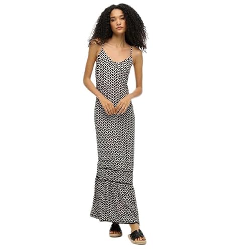Superdry Damen Maxi-Trägerkleid Ronnie Geo 34 von Superdry